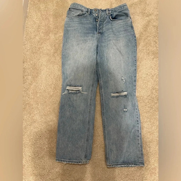 Denim Forum The Joni High Rise Loose 29L size 31 - Picture 4 of 5